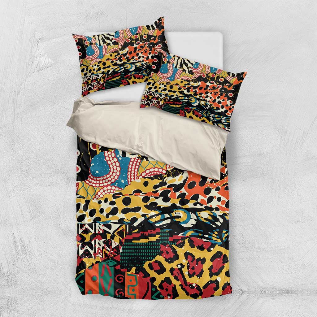 African Wildlife Bedding Set Animal Pattern DT02