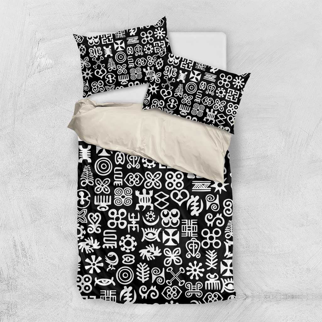 African Adinkra Bedding Set - Mixed Pattern Symbols DT02