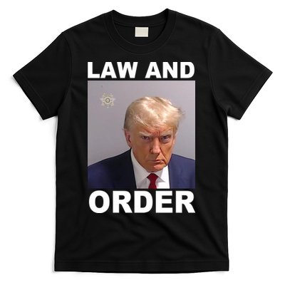 Donald Trump Law And Order Mugshot T-Shirt