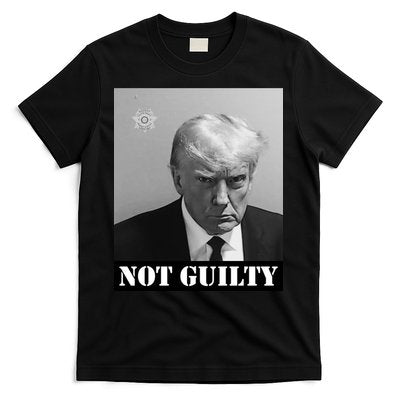 Donald Trump Not Guilty Mugshot T-Shirt