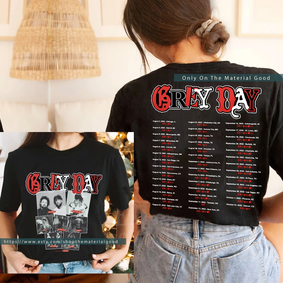 Grey Day Tour 2022 Suicideboys Shirt, Grey Day Tour Tee