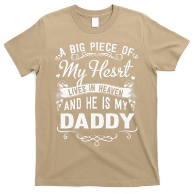 FAMILY 365 My Daddy Lives In Heaven Memorial Day Dad Father T-Shirt