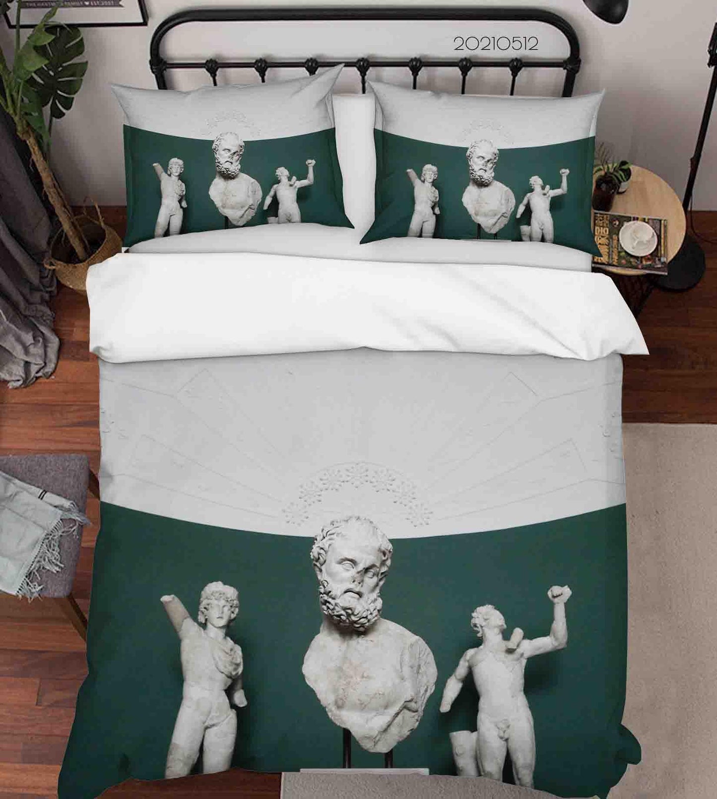 3D Art Sculpture Quilt Cover Set Bedding Set Duvet Cover Pillowcases 225
