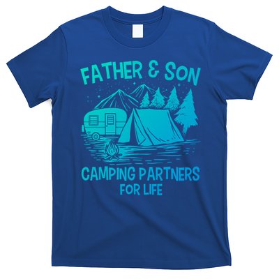 Father And Son Camping Partners For Life Gift T-Shirt