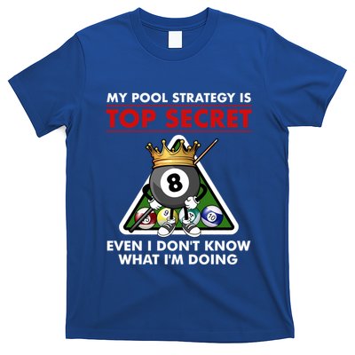 Funny Billiards Pool Design Pool Player Sports Gift T-Shirt