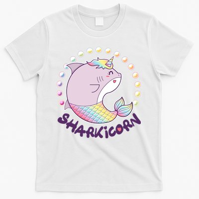 Funny Cute Sharkicorn Shark Unicorn T-Shirt