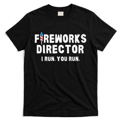 Fireworks Director 4th of July US Patriotic Pride T-Shirt