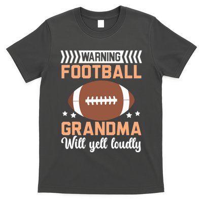 Football Grandma Grandmother Granny Grandparents Day T-Shirt