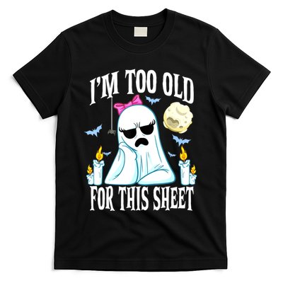 Funny Halloween Shirts For Ghost Face Costume Adult T-Shirt