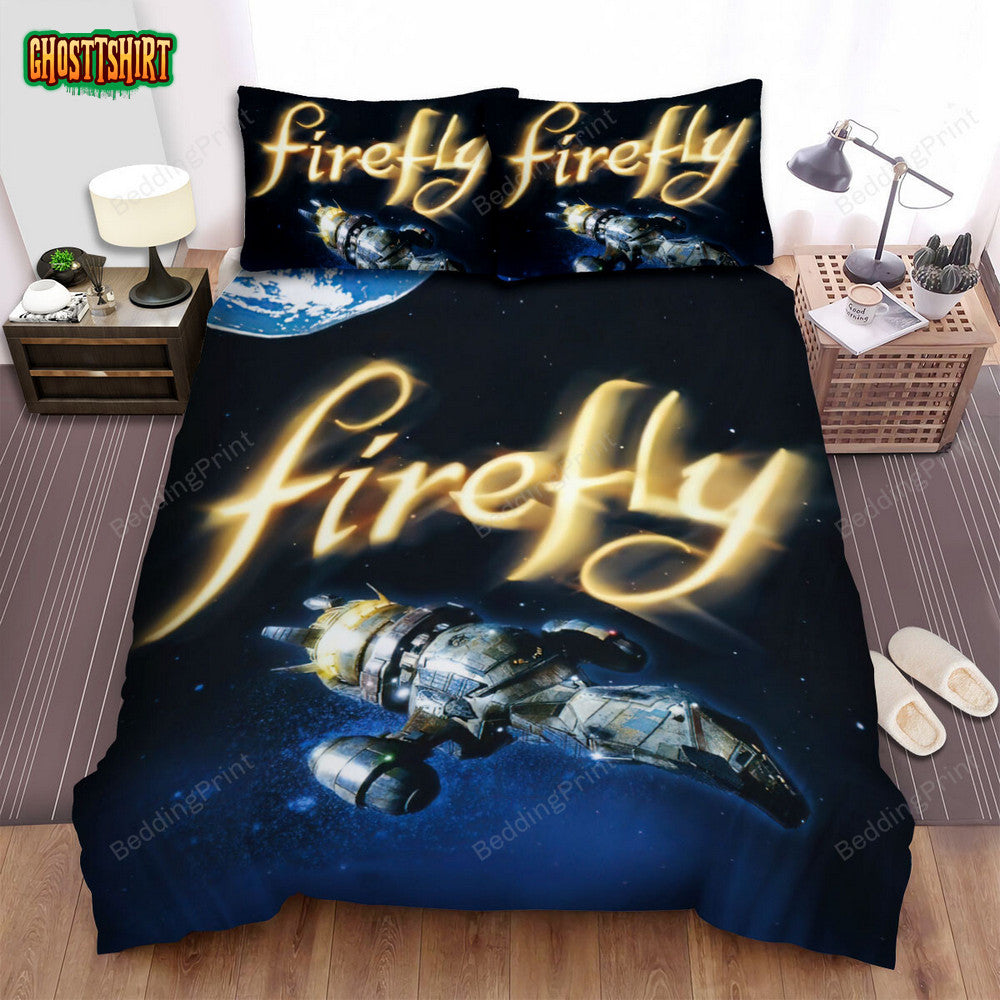 Firefly Joss Whedon's Movie Poster Bed Sheets Duvet Cover Bedding Set