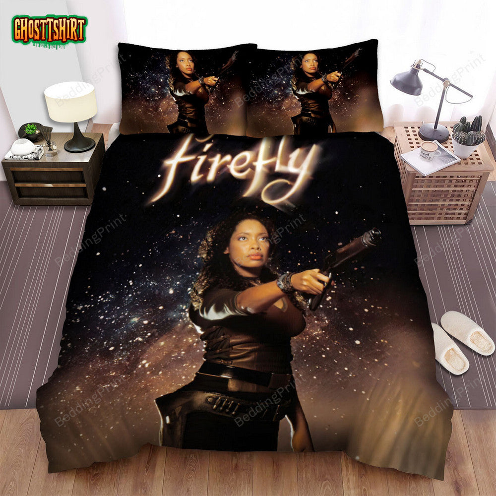 Firefly Joss Whedon's The Girl With Gun Movie Poster Bed Sheets Duvet Cover Bedding Set
