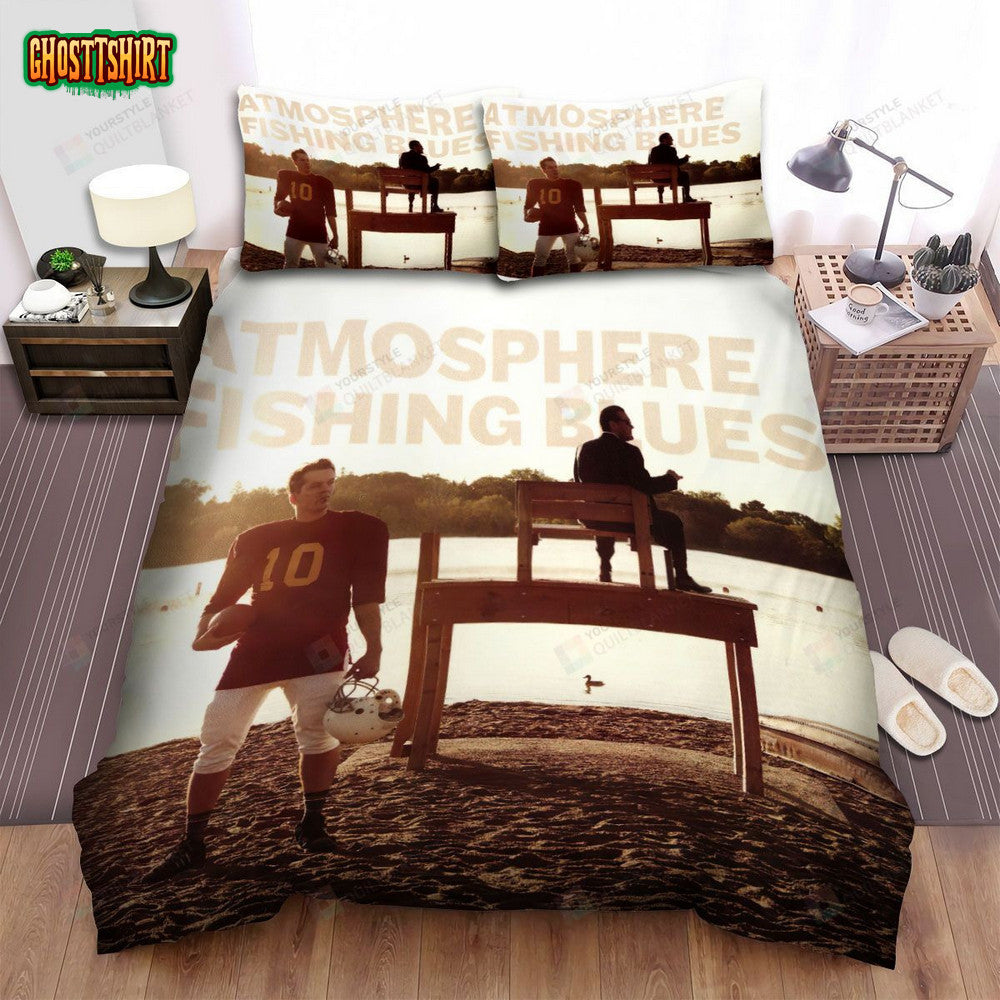 Fishing Blues Atmosphere Band Bed Sheets Spread Comforter Duvet Cover Bedding Set