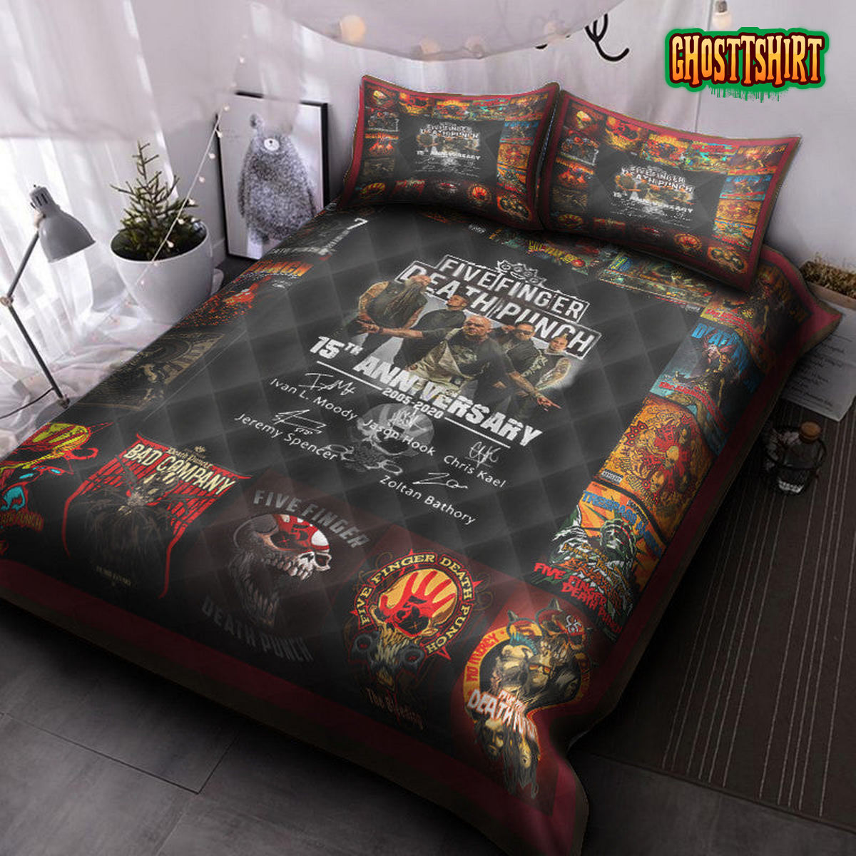 Five Finger Death Punch Anniversary Bedding Set