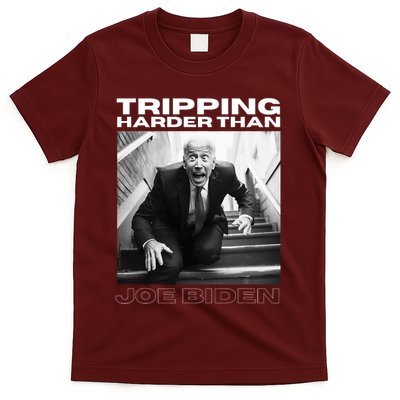 Funny Joe Biden Tripping Harder Than Joe Biden T-Shirt