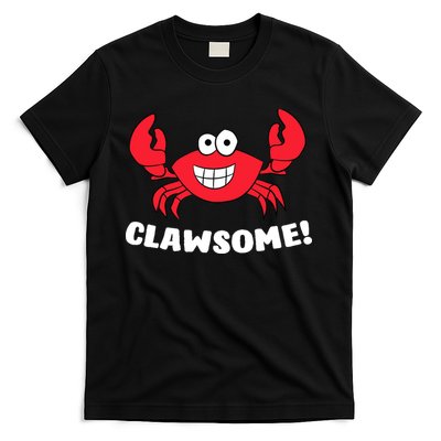 Funny Lobster Clawsome Sea Crab Cartoon Lobster T-Shirt