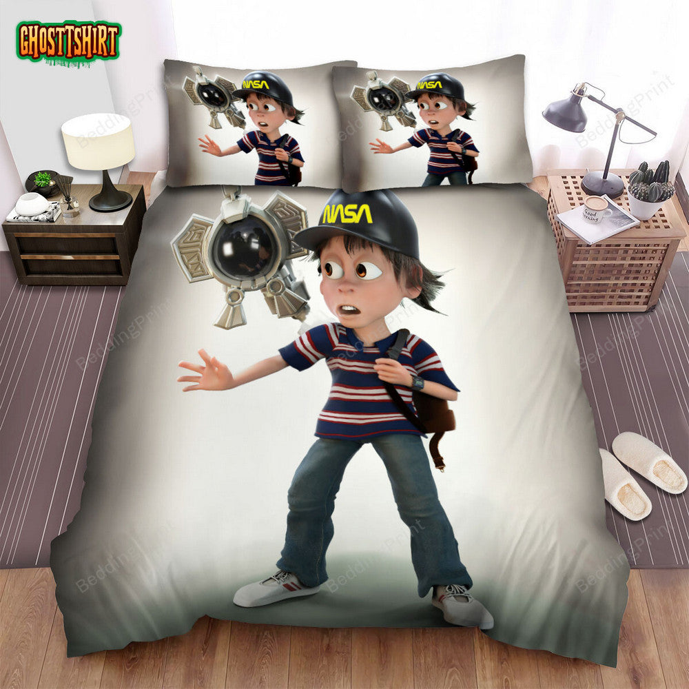 Flight Of The Navigator Movie Art 3 Bed Sheets Duvet Cover Bedding Set