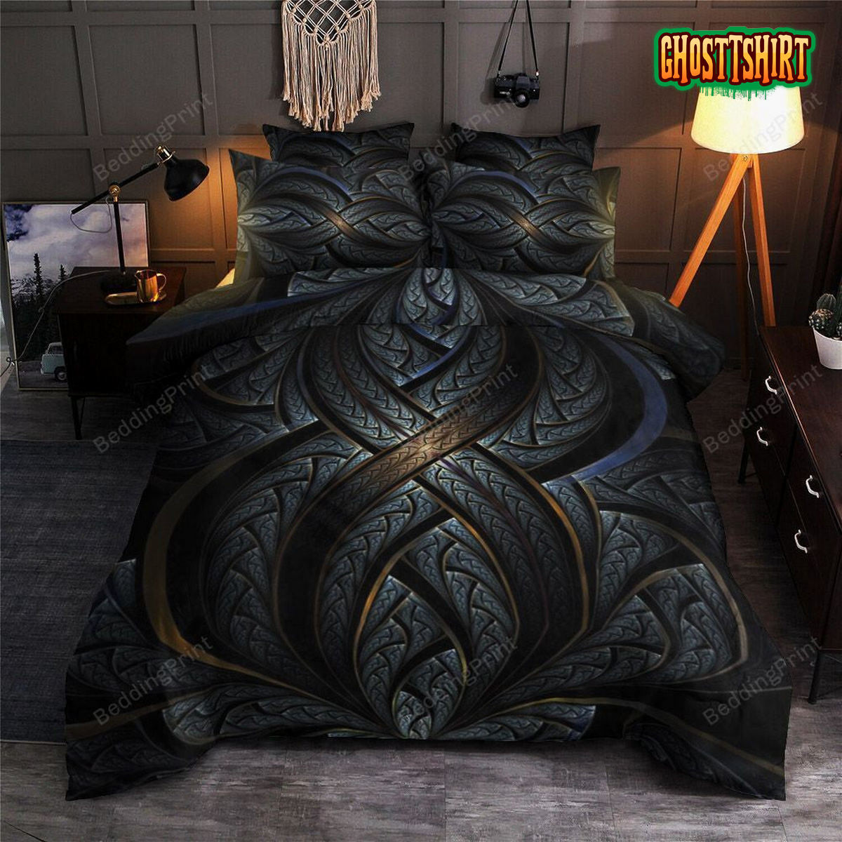 Fractal Bed Sheets Duvet Cover Bedding Set