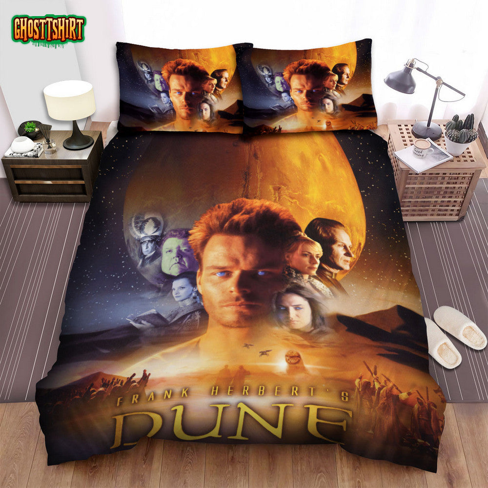 Frank Herbert's Dune Movie Poster 1 Bed Sheets Spread Comforter Duvet Cover Bedding Set