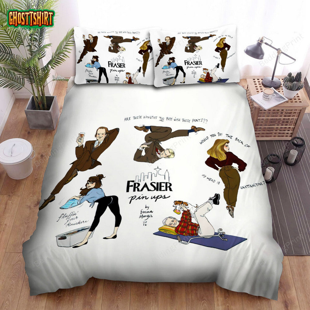 Frasier Movie Art 1 Bed Sheets Duvet Cover Bedding Set