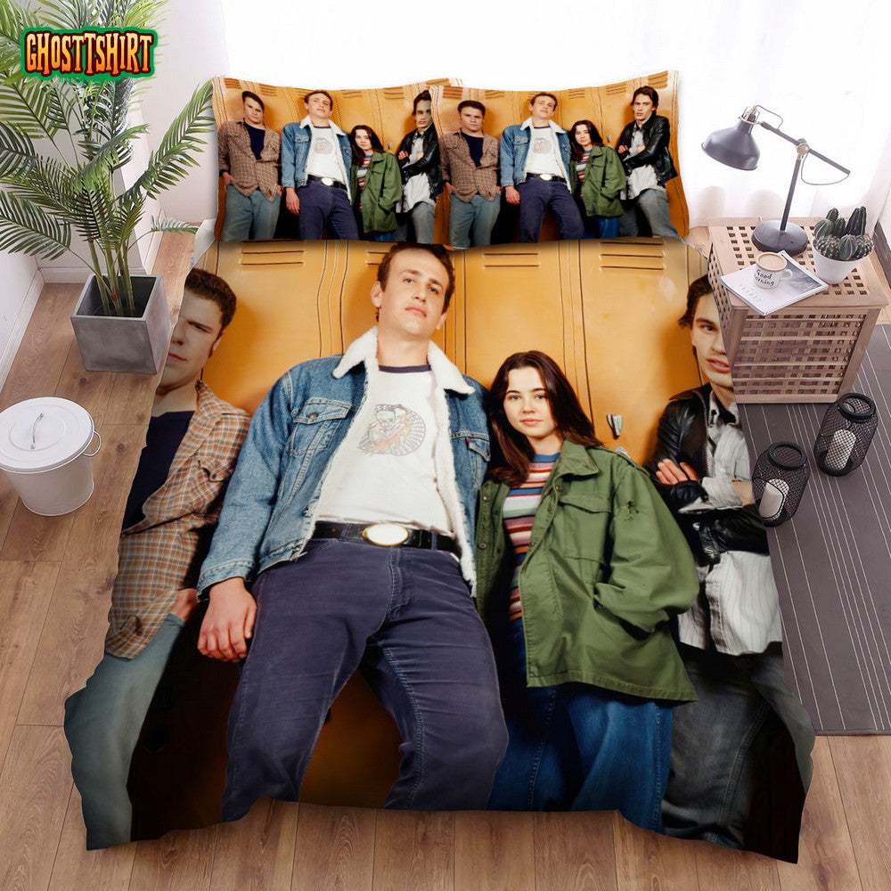 Freaks And Geeks Movie Chrracters 2 Bed Sheets Duvet Cover Bedding Set