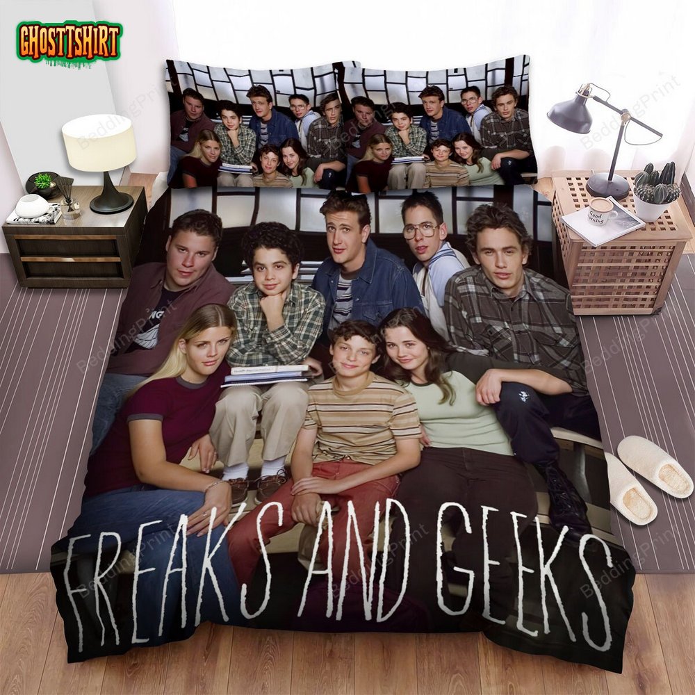 Freaks And Geeks Movie Poster 4 Bed Sheets Duvet Cover Bedding Set