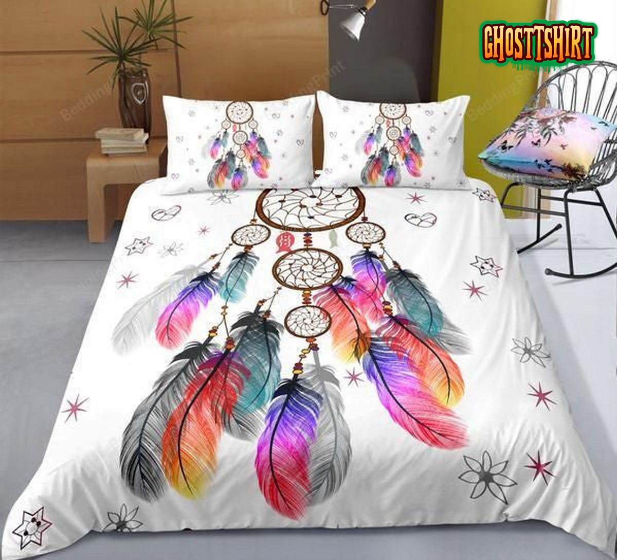 Freedom Dreamcatcher Bed Sheets Duvet Cover Bedding Set