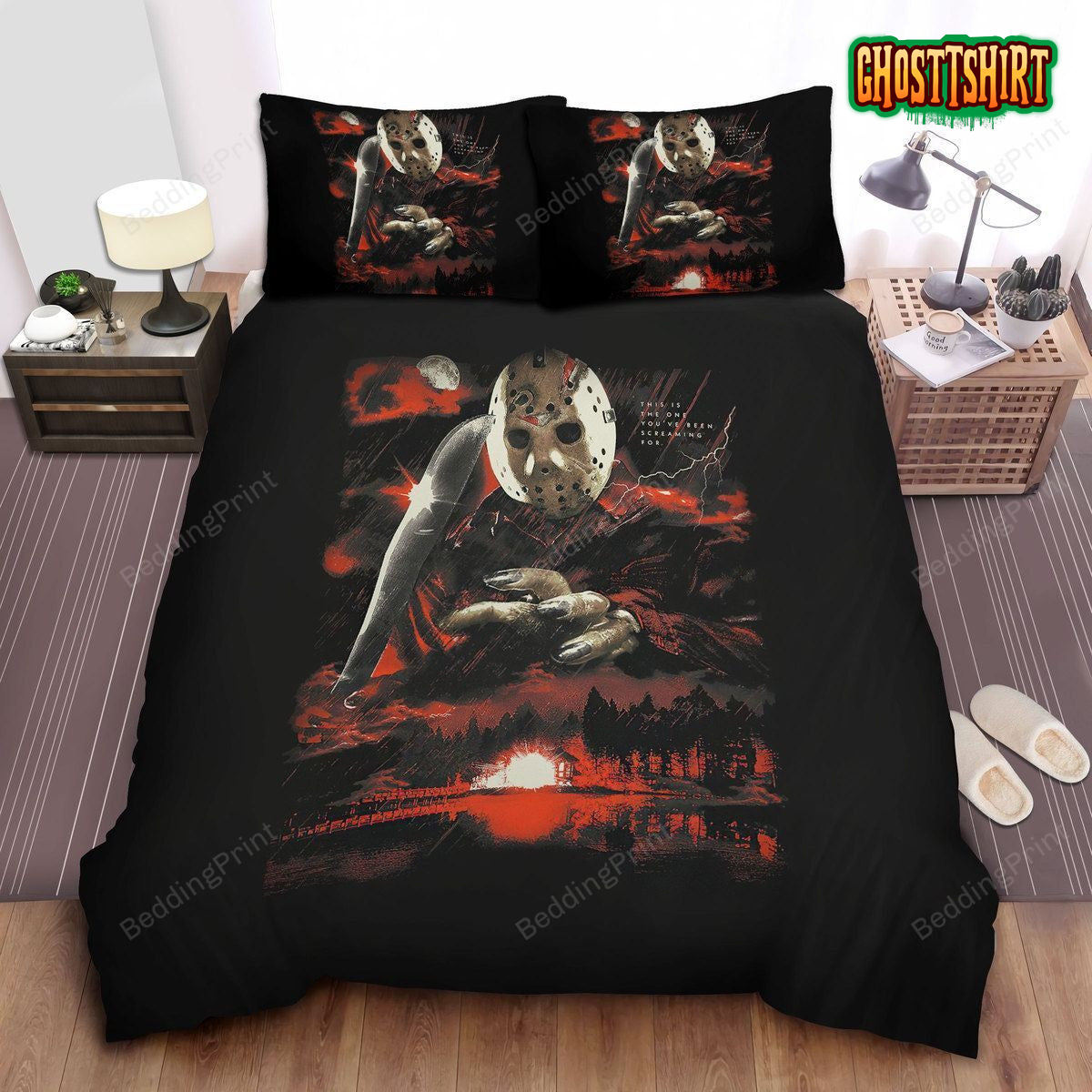 Friday The 13th, The One You've Been Screaming Bed Sheets Duvet Cover Bedding Set