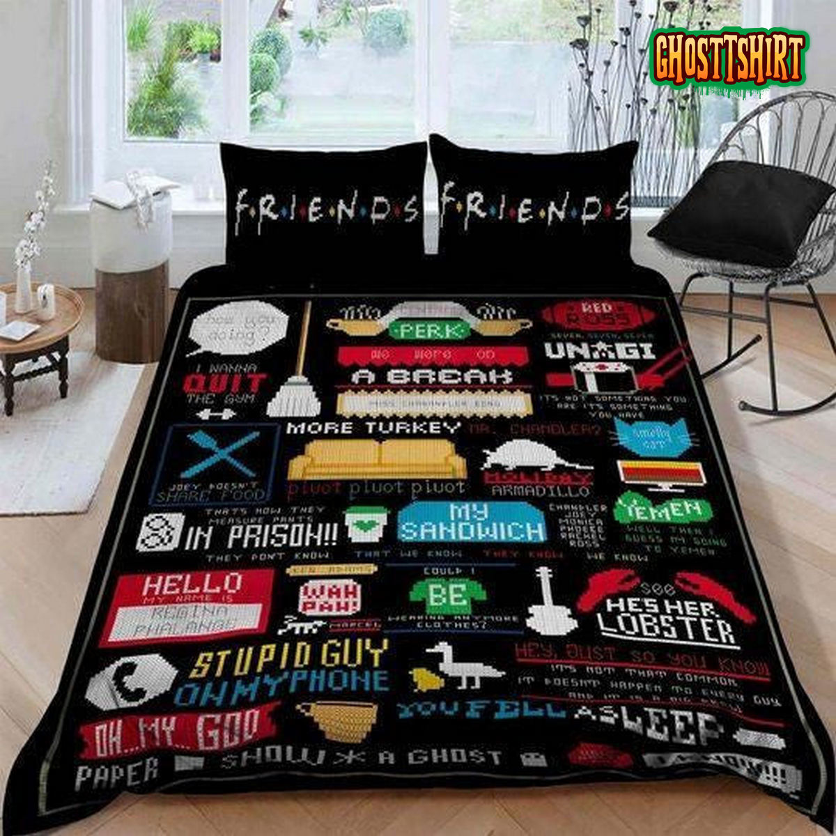 Friends Tv Show Bedding Set