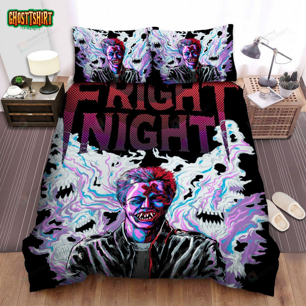Fright Night Movie Poster Ii Photo Bed Sheets Spread Comforter Duvet Cover Bedding Set