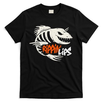 Fishing Rippin Lips Fish Bones T-Shirt
