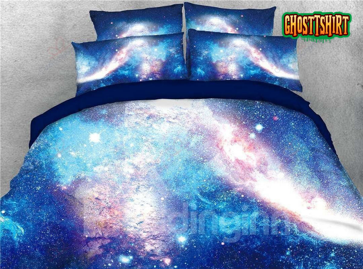Galaxy Starry Nebula Bedding Set