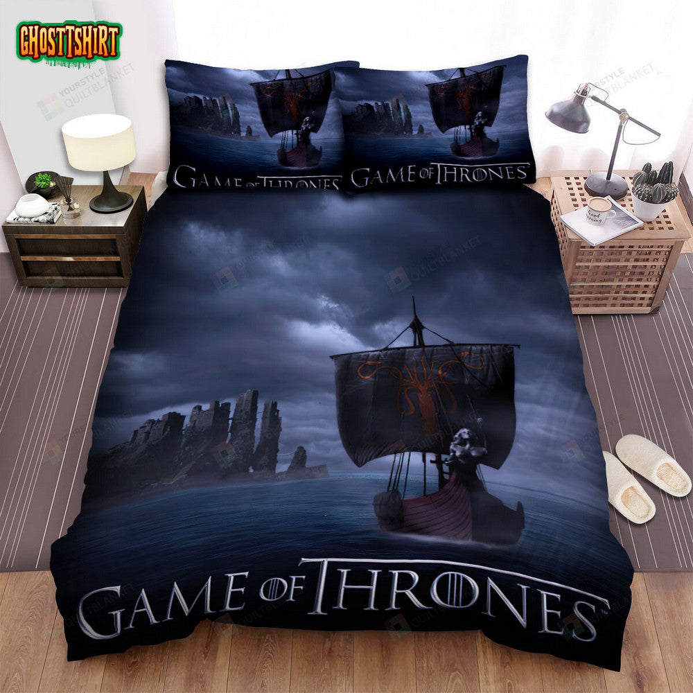 Game Of Thrones Movie A Storm Is Coming Poster Bed Sheets Duvet Cover Bedding Set