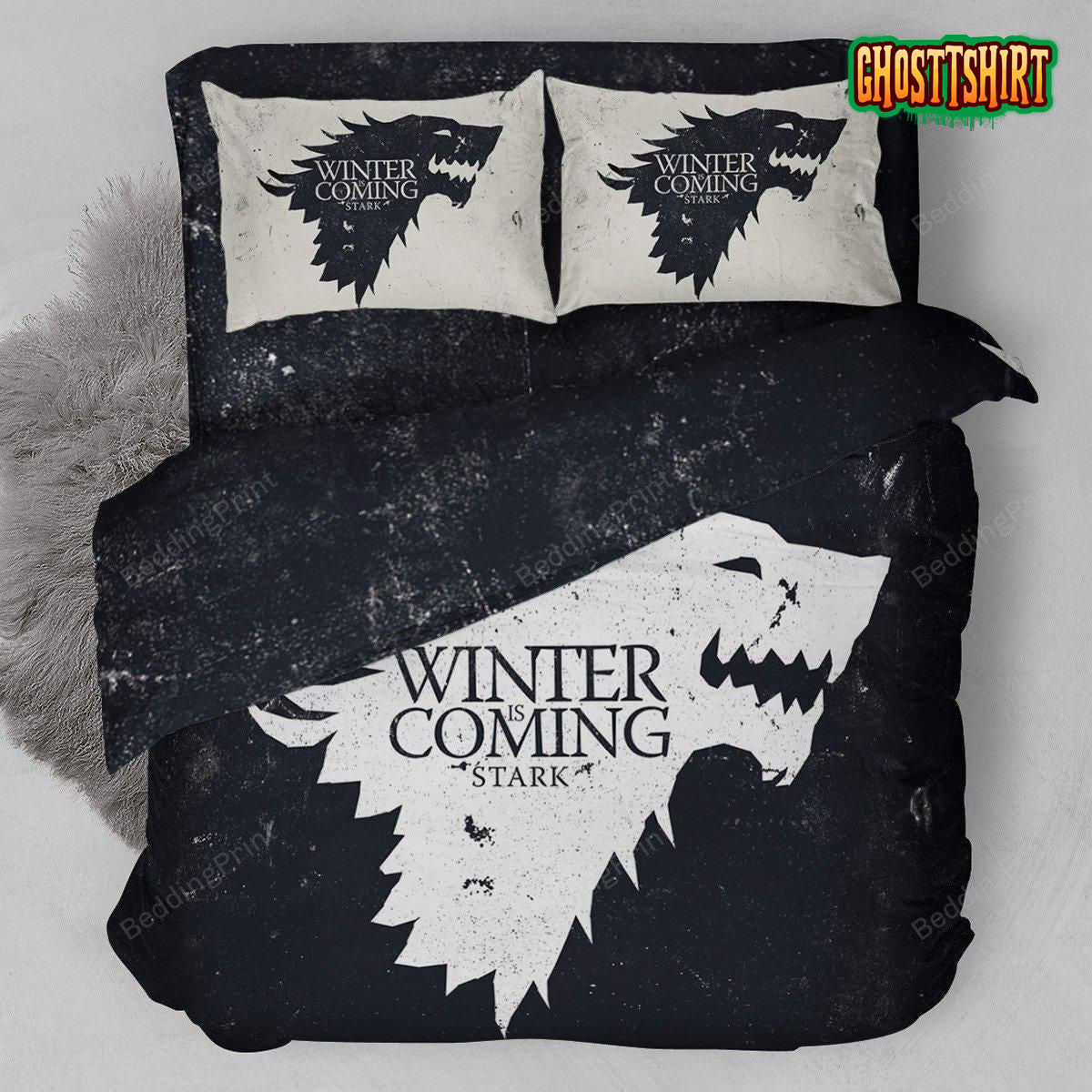 Game Of Thrones-Winter Is Coming Duvet Cover Bedding Set