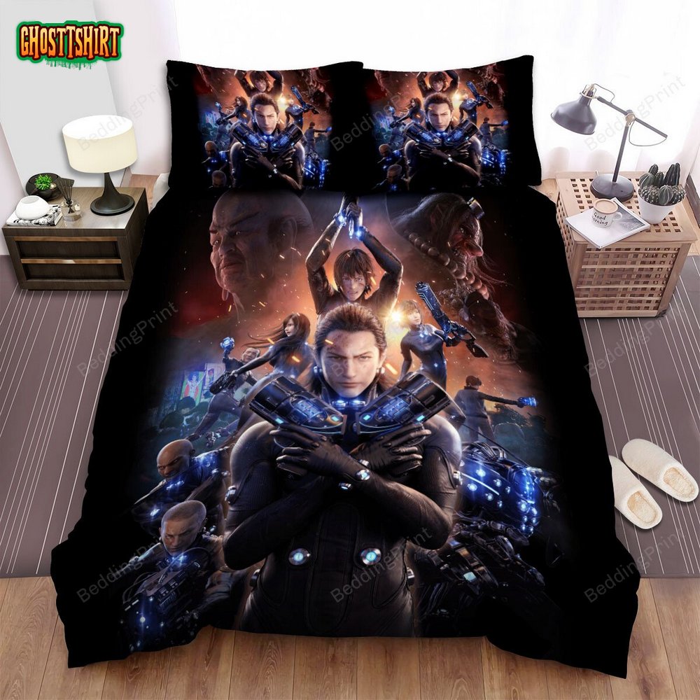 Gantz O The Movie Original Poster Bed Sheets Spread Duvet Cover Bedding Set