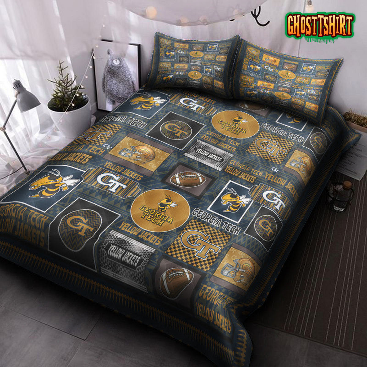 Georgia Tech Yellow Fackets Bedding Set