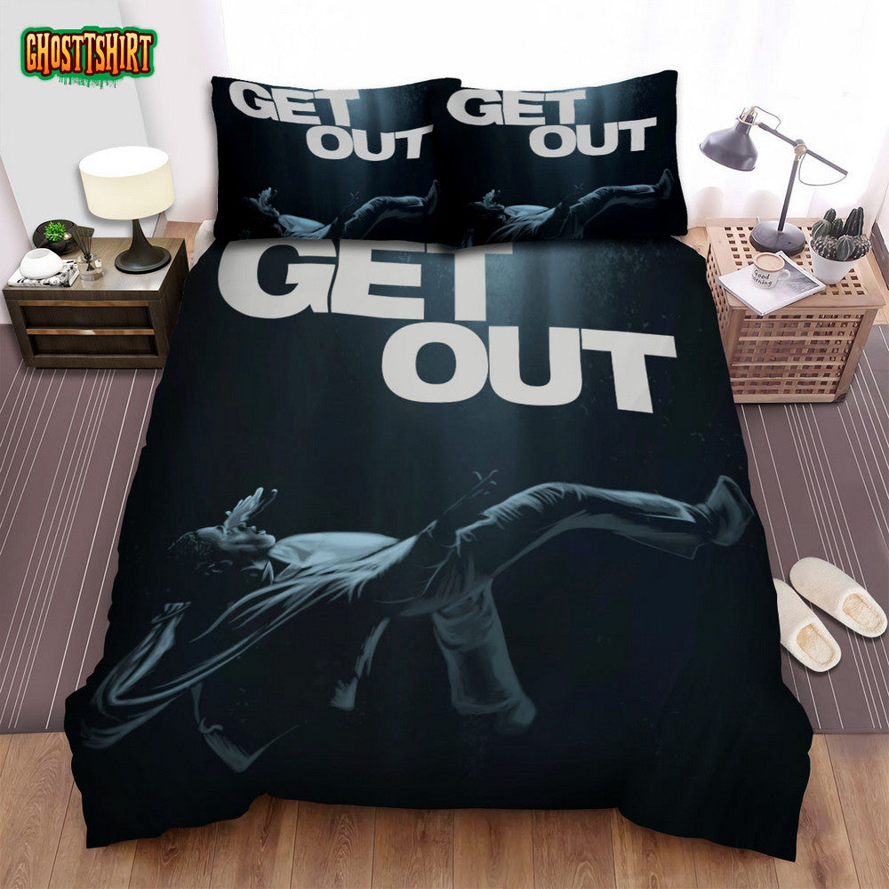 Get Out (I) Movie Art Bed Sheets Spread Comforter Duvet Cover Bedding Set Ver 17