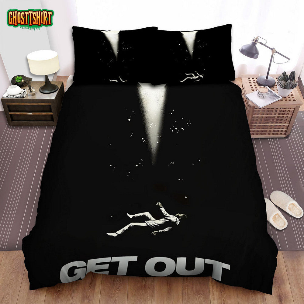 Get Out (I) Movie Poster Bed Sheets Spread Comforter Duvet Cover Bedding Set Ver 6