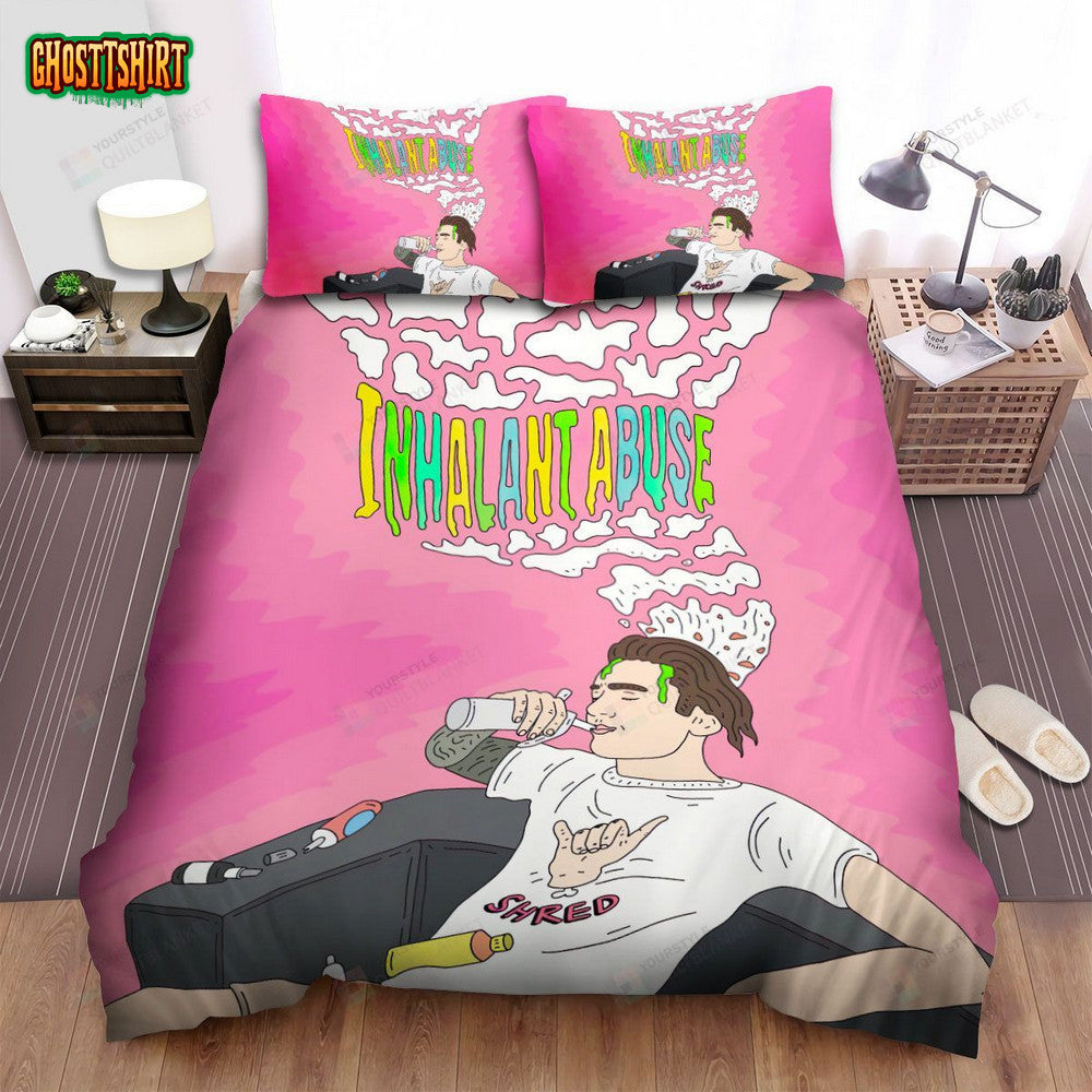 Getter Album Cover Inhaland Abuse Bed Sheets Spread Comforter Duvet Cover Bedding Set
