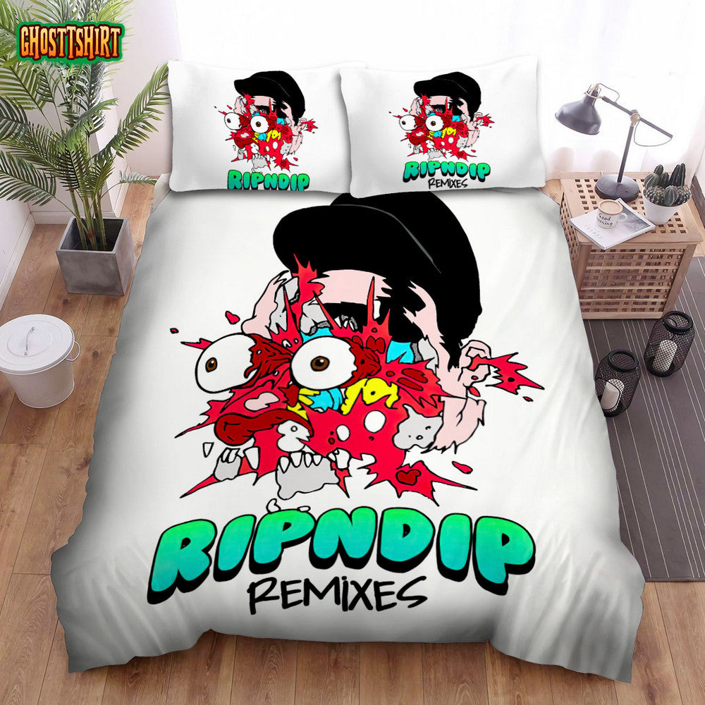 Getter Album Cover Ripdip Remixes Bed Sheets Spread Comforter Duvet Cover Bedding Set