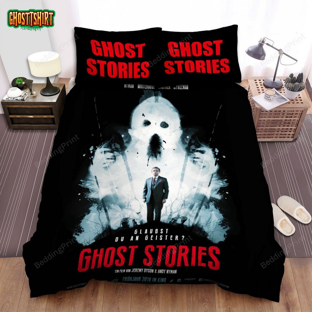 Ghost Stories (I) Movie Poster Viii Photo Bed Sheets Duvet Cover Bedding Set