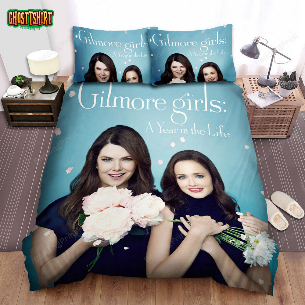 Gilmore Girls A Year In The Life Movie Poster 3 Bed Sheets Duvet Cover Bedding Set