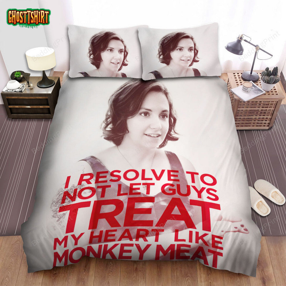 Girls (2012–2017) Hannah Horvath Movie Poster Bed Sheets Duvet Cover Bedding Set