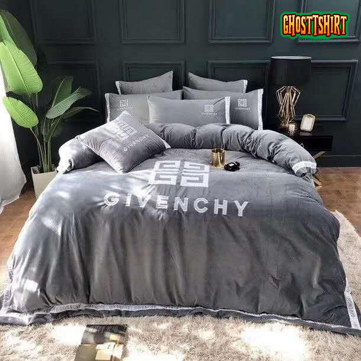 Givenchy Logo Duvet Cover Bedding Set