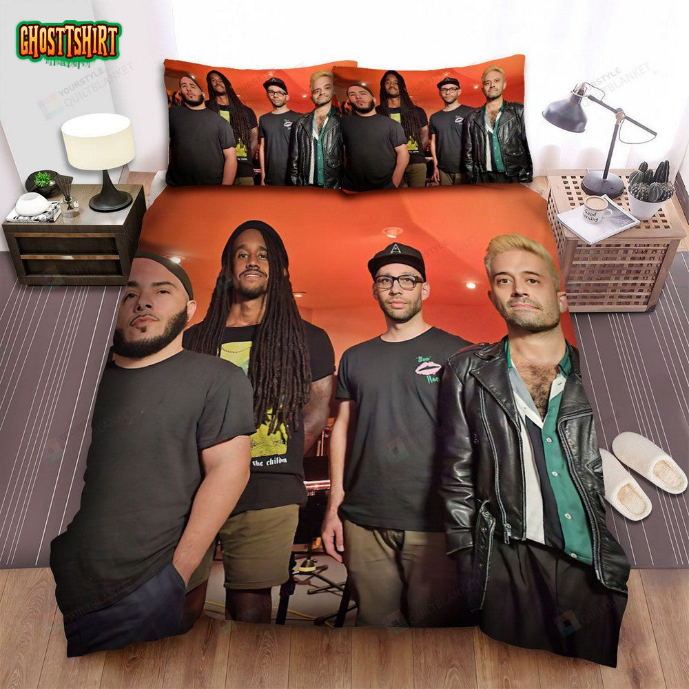 Glassjaw Music Band Members Photo Bed Sheets Spread Comforter Duvet Cover Bedding Set