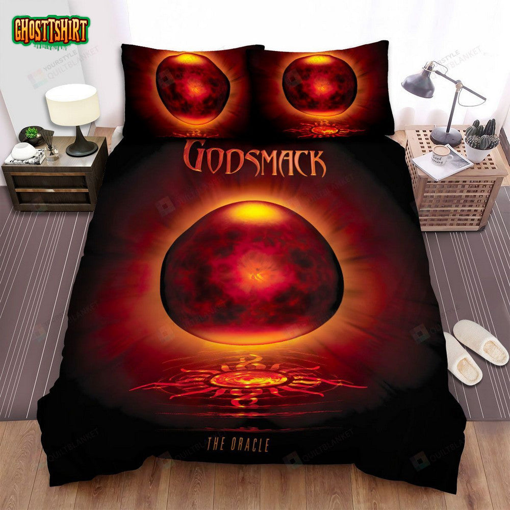 Godsmack Album The Oracle Bed Sheets Spread Comforter Duvet Cover Bedding Set
