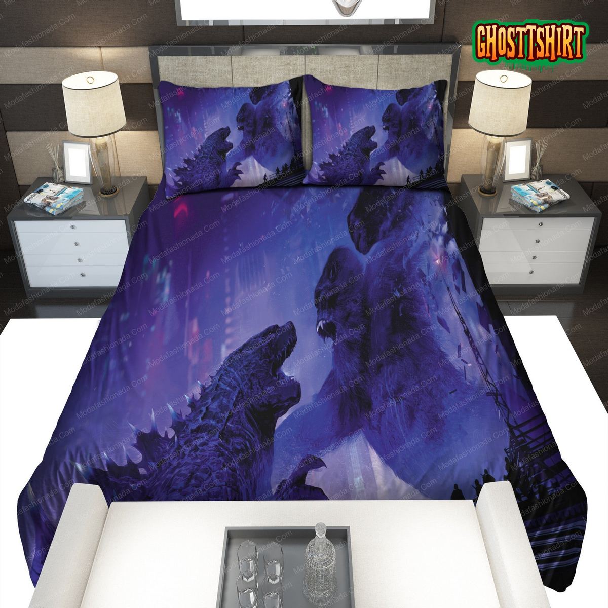 Godzilla Vs Kong Bedding Set