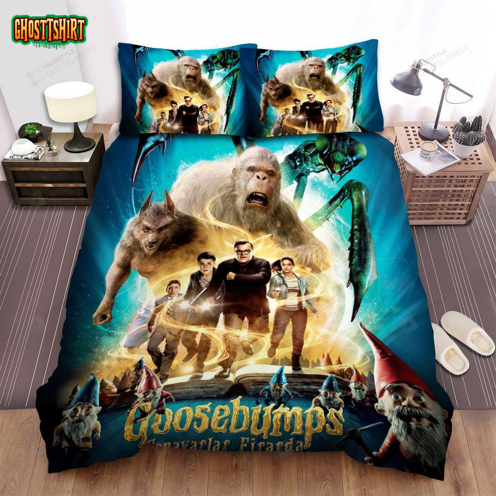Goosebumps Poster 4 Bed Sheets Spread Comforter Duvet Cover Bedding Set