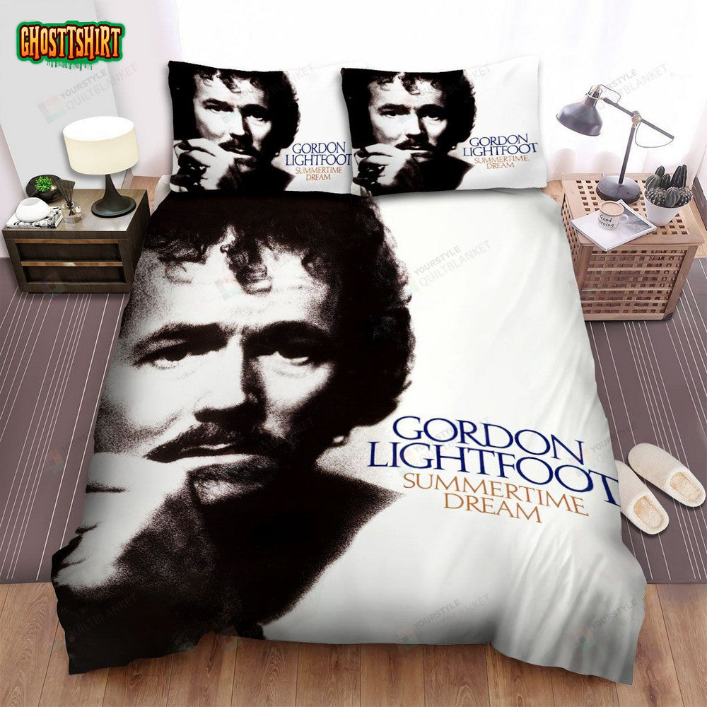 Gordon Lightfoot Album Summertime Dream Bed Sheets Spread Comforter Duvet Cover Bedding Set
