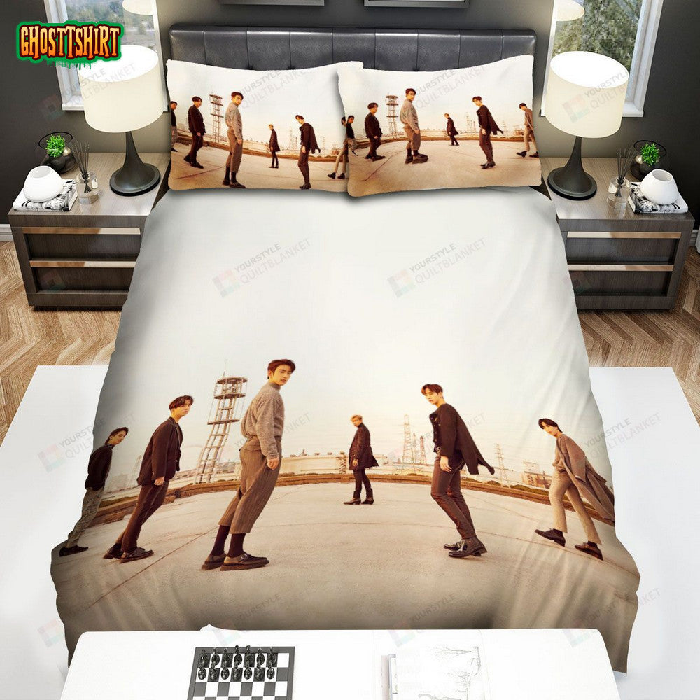 Got7 I Won't Let You Go Album Cover Bed Sheets Spread Comforter Duvet Cover Bedding Set