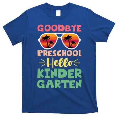 Goodbye Preschool Hello Kindergarten Goodbye Preschool Gift T-Shirt